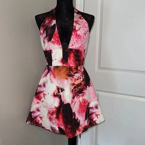 Keepsake The Label Lost Control Abstract Dress